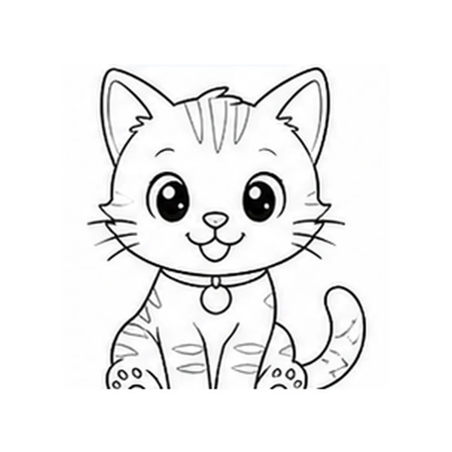 Dibujo final de Gatito