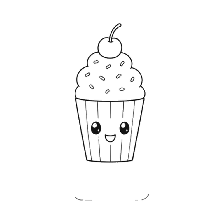 Contorno final de Cupcake