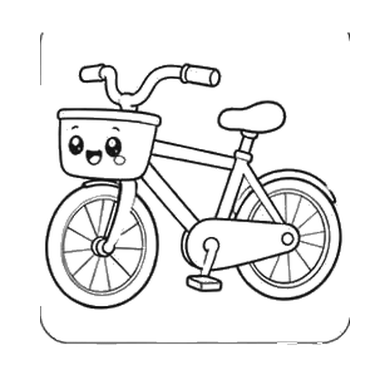 Contorno final de Bicicleta
