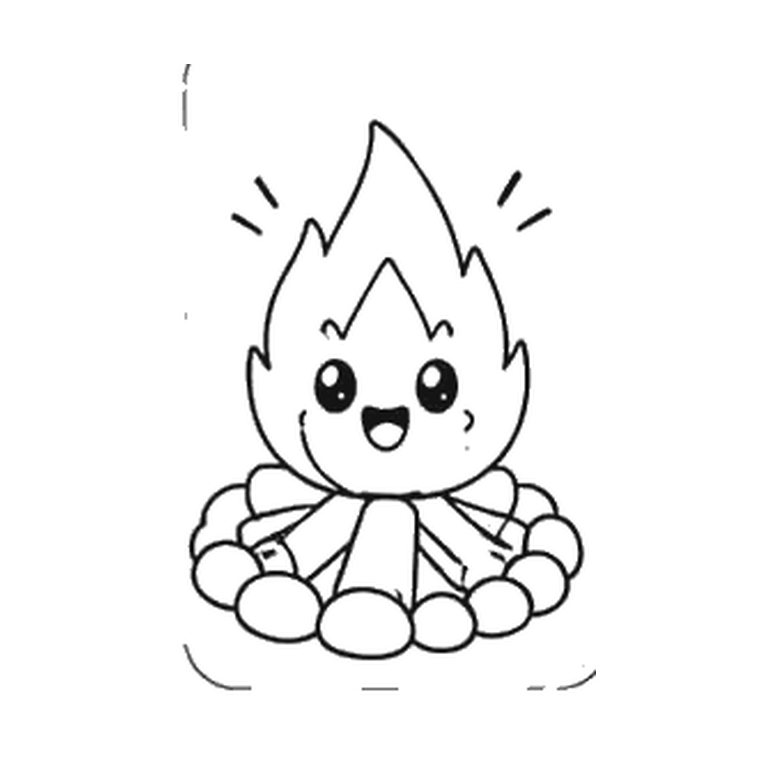 Contorno final de Fogata