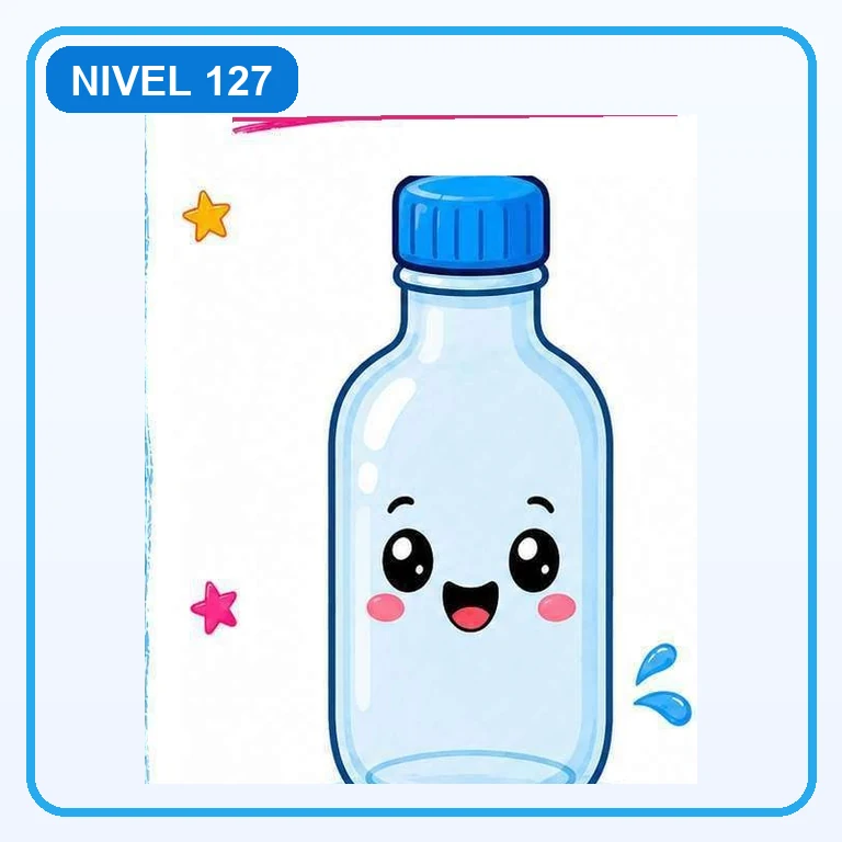 Botella a color