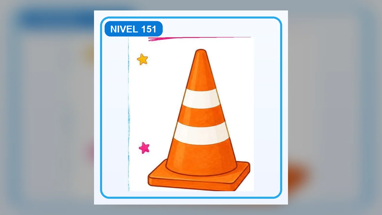 Dibujo Cono de tránsito