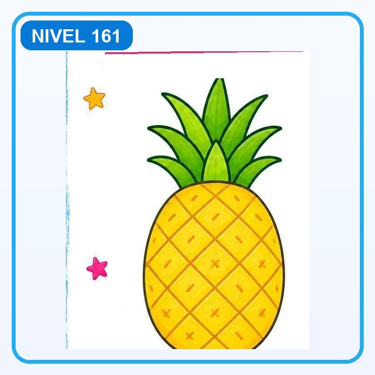 Piña a color