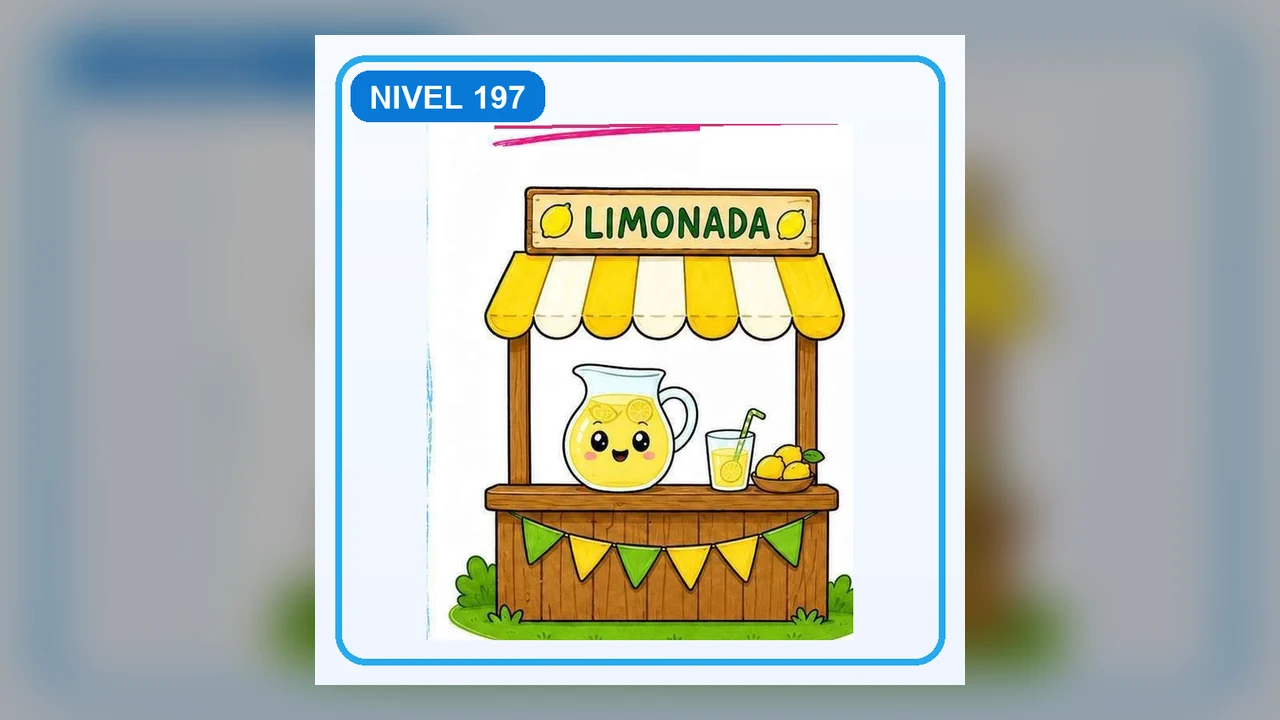 Dibujo Puesto de limonada
