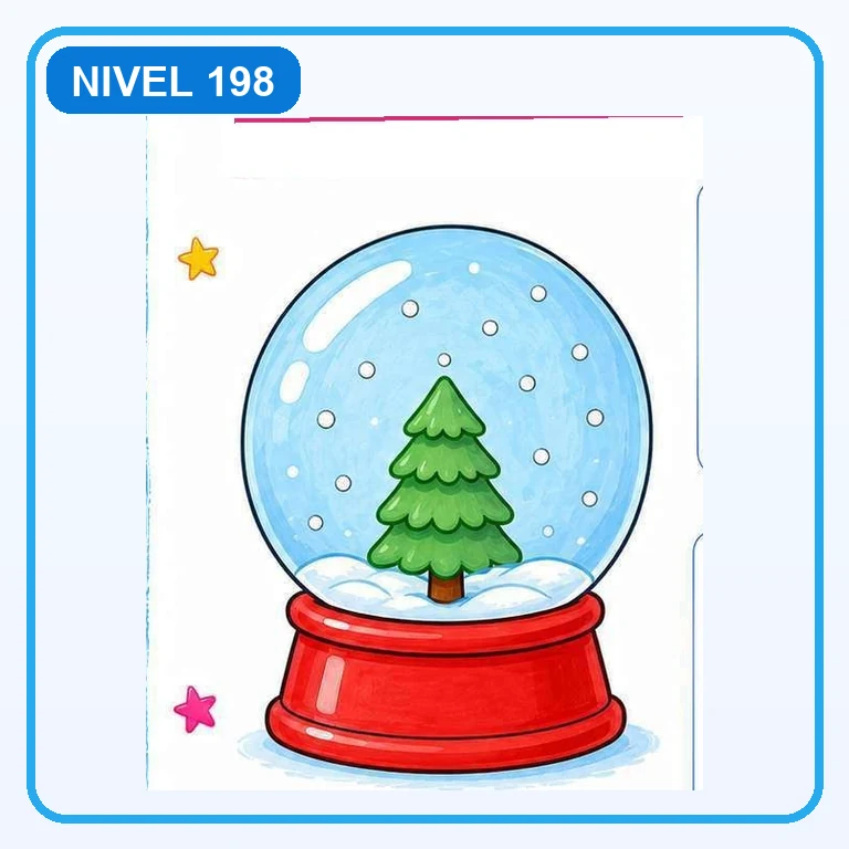 Bola de nieve a color