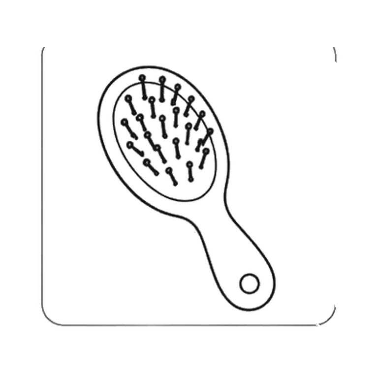 Contorno final de Cepillo para el cabello