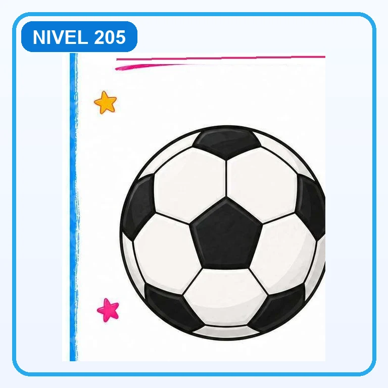 Balón de Fútbol a color