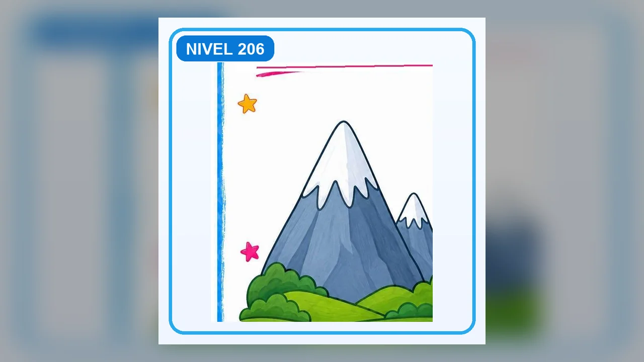 Dibujo Montaña