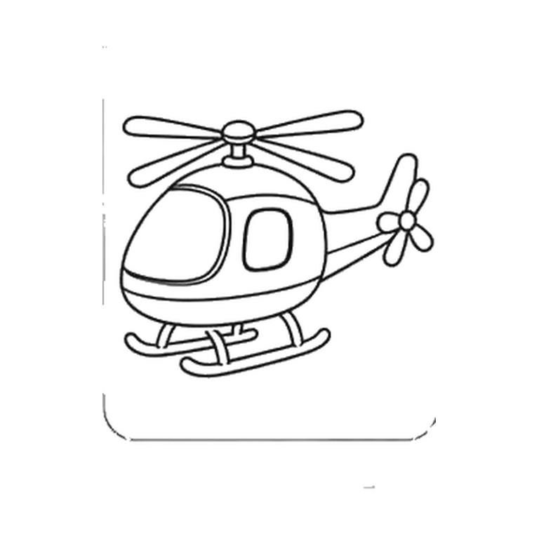 Contorno final de Helicóptero