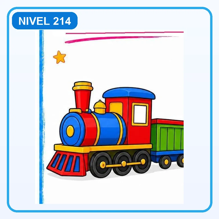 Tren a color
