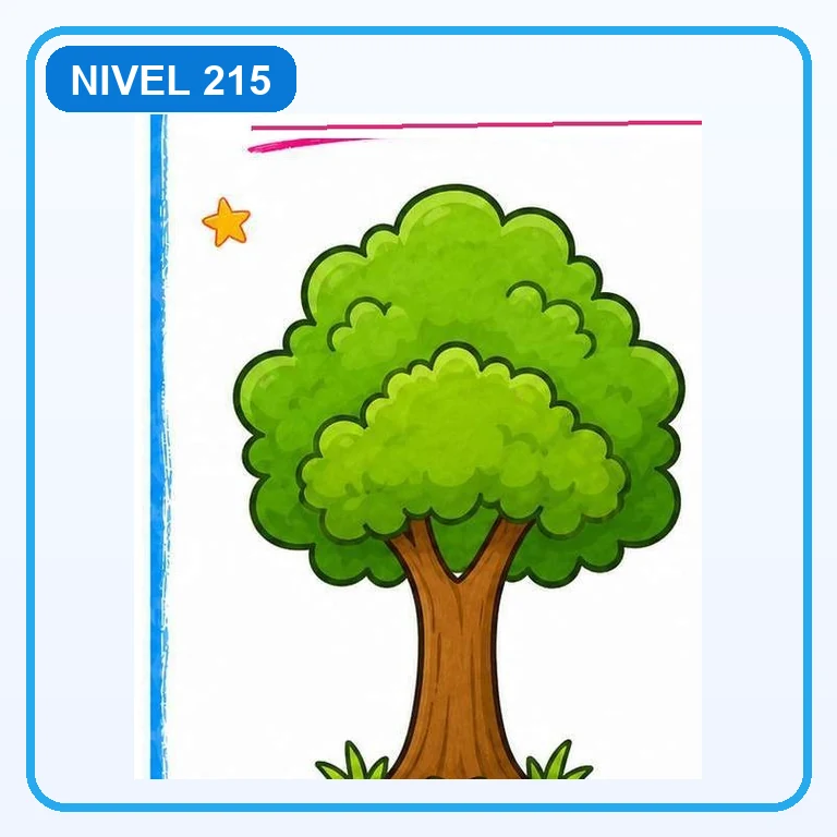 Árbol a color