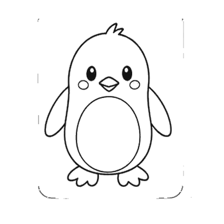 Contorno final de Pingüino