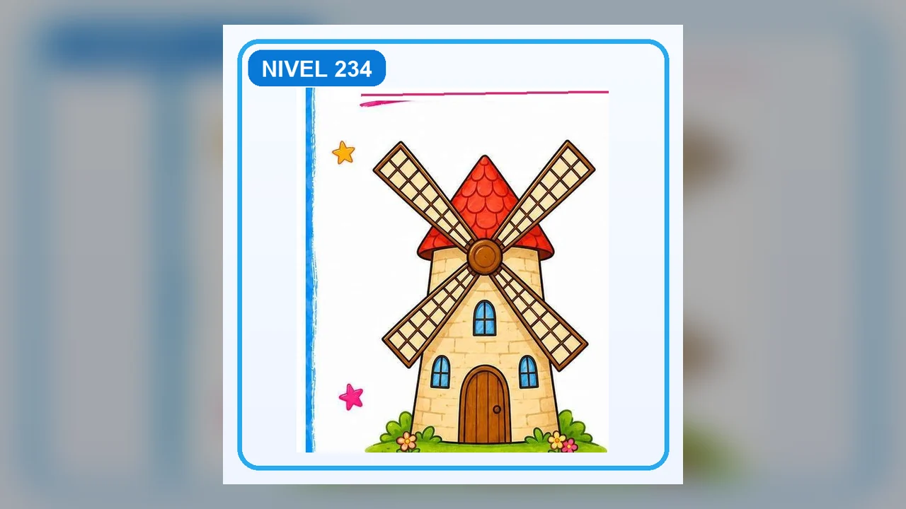 Dibujo Molino