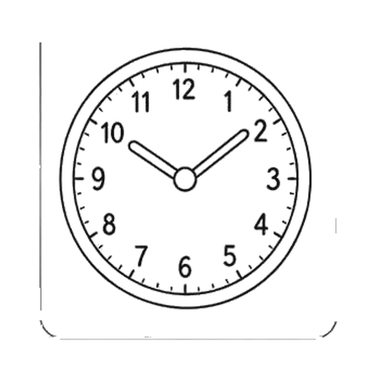 Contorno final de Reloj