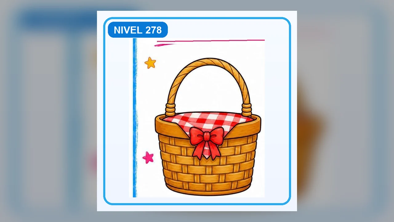 Dibujo Canasta de picnic