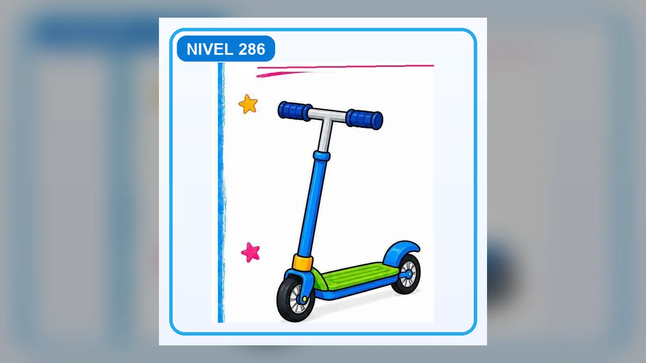 Dibujo Patinete
