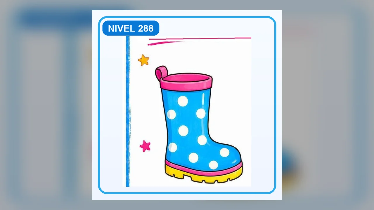 Dibujo Bota de lluvia