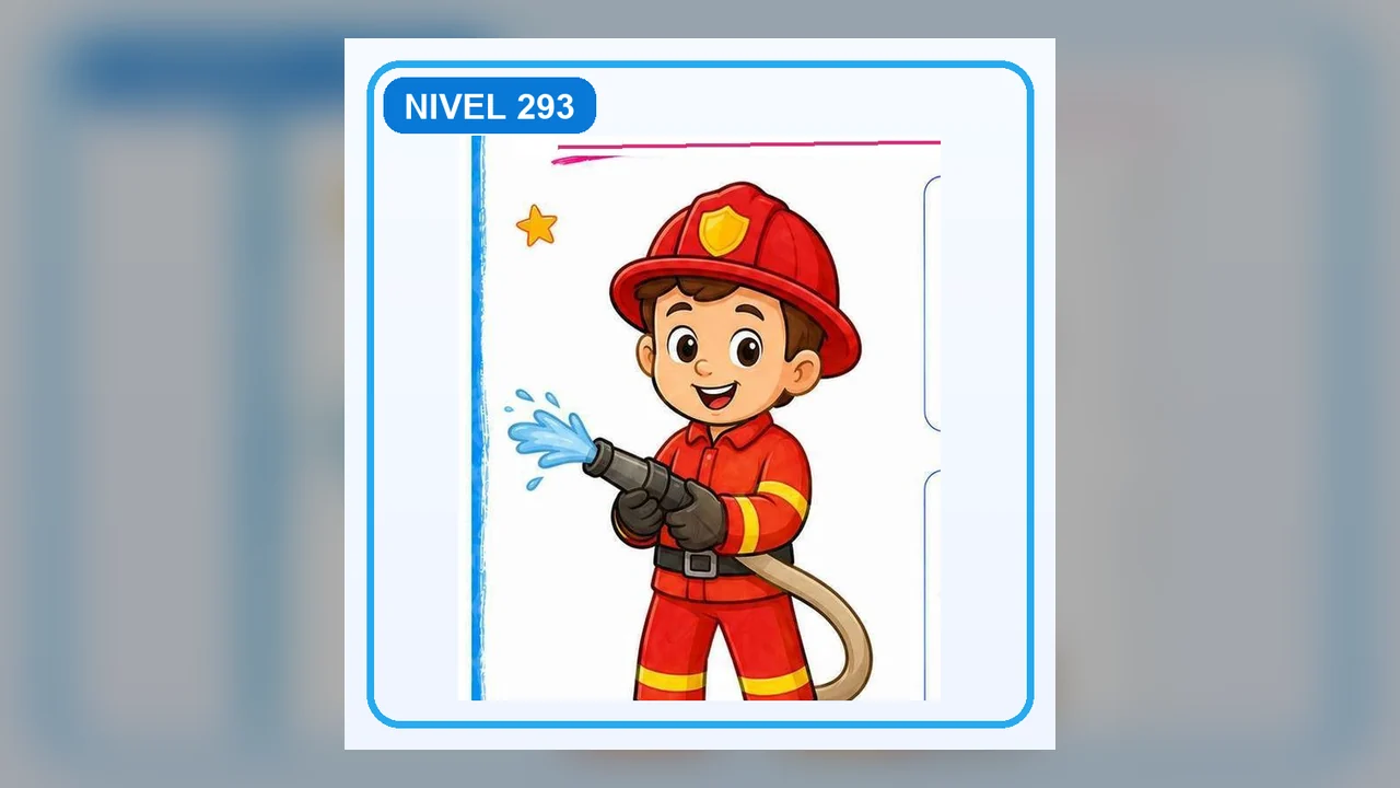 Dibujo Bombero