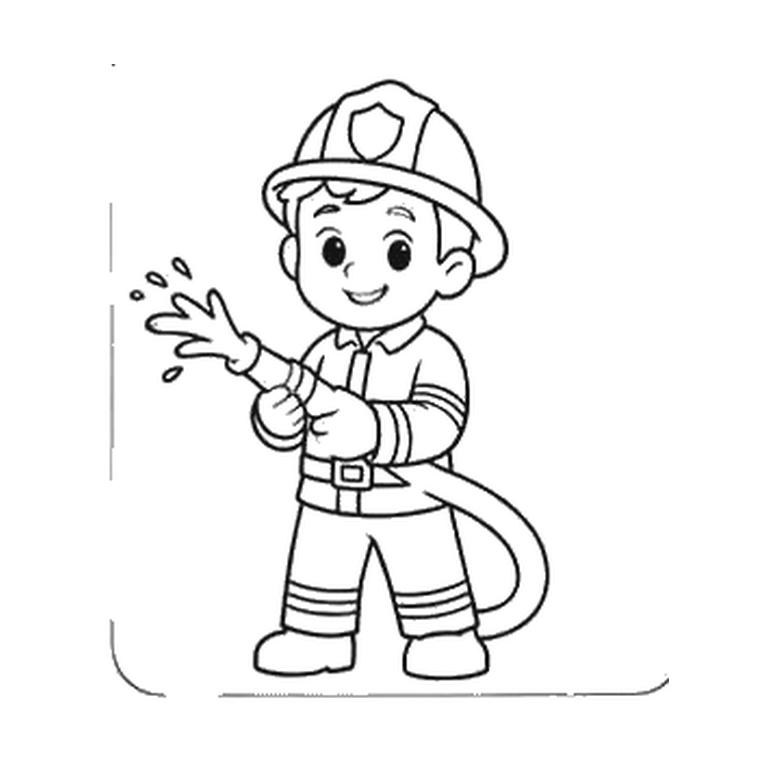 Contorno final de Bombero