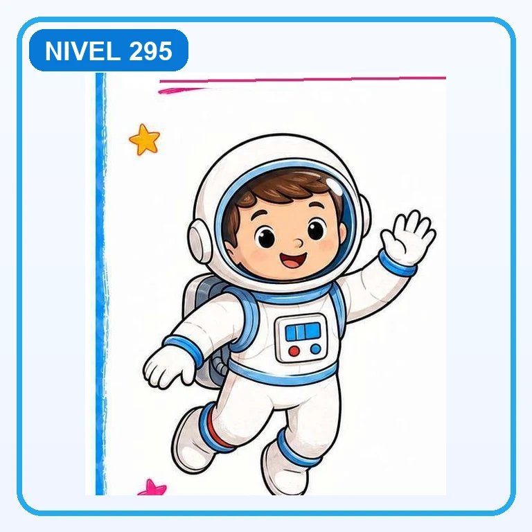 Astronauta a color