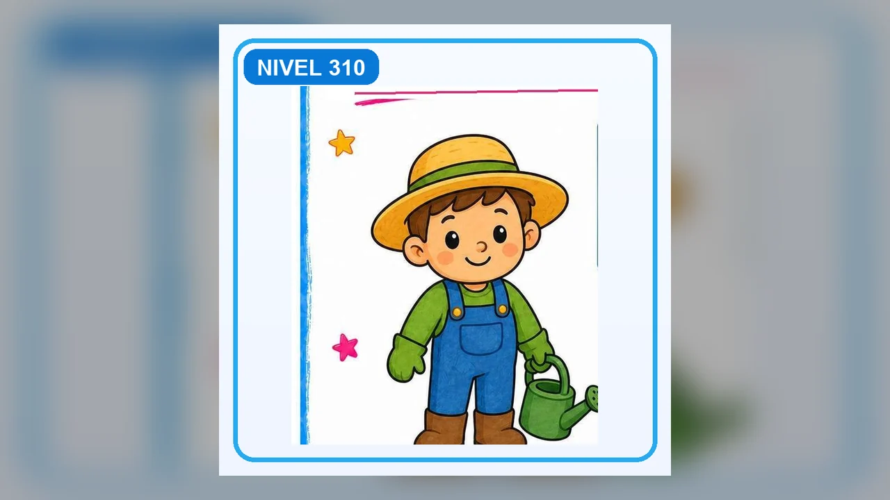 Dibujo Jardinero