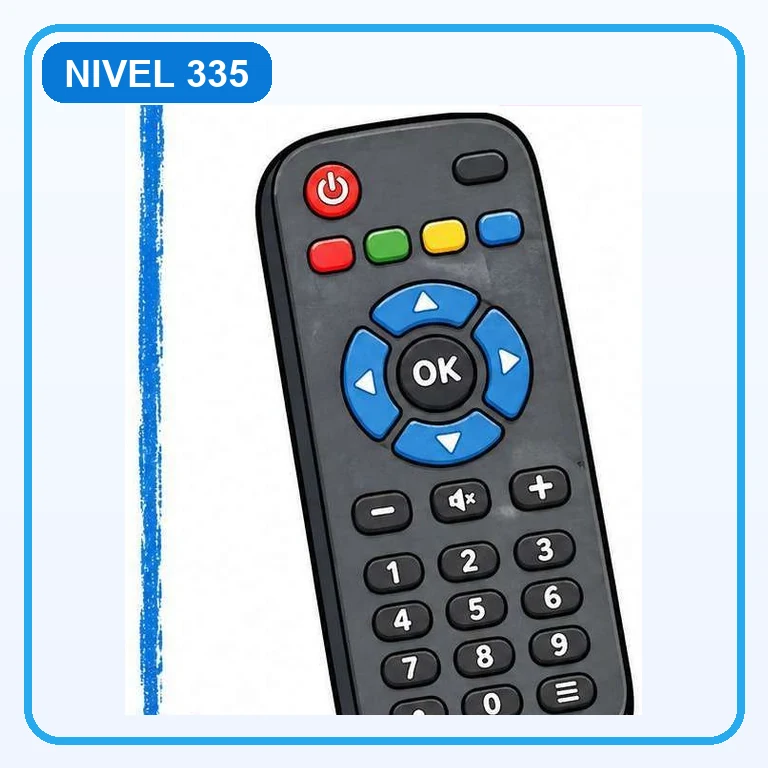 Control remoto a color