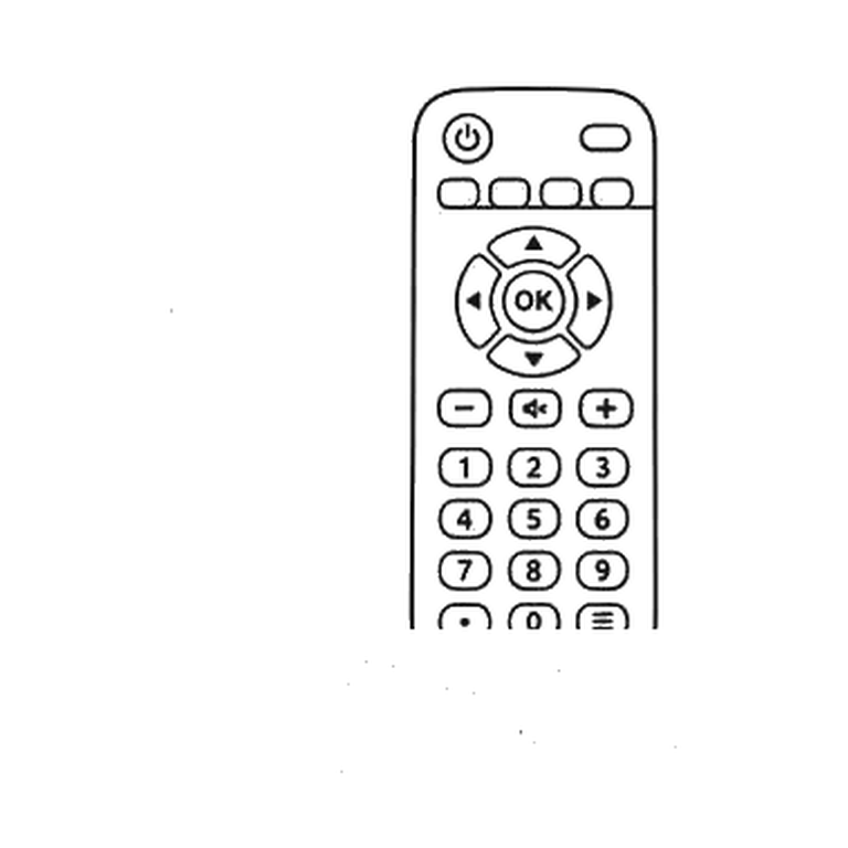 Contorno final de Control remoto