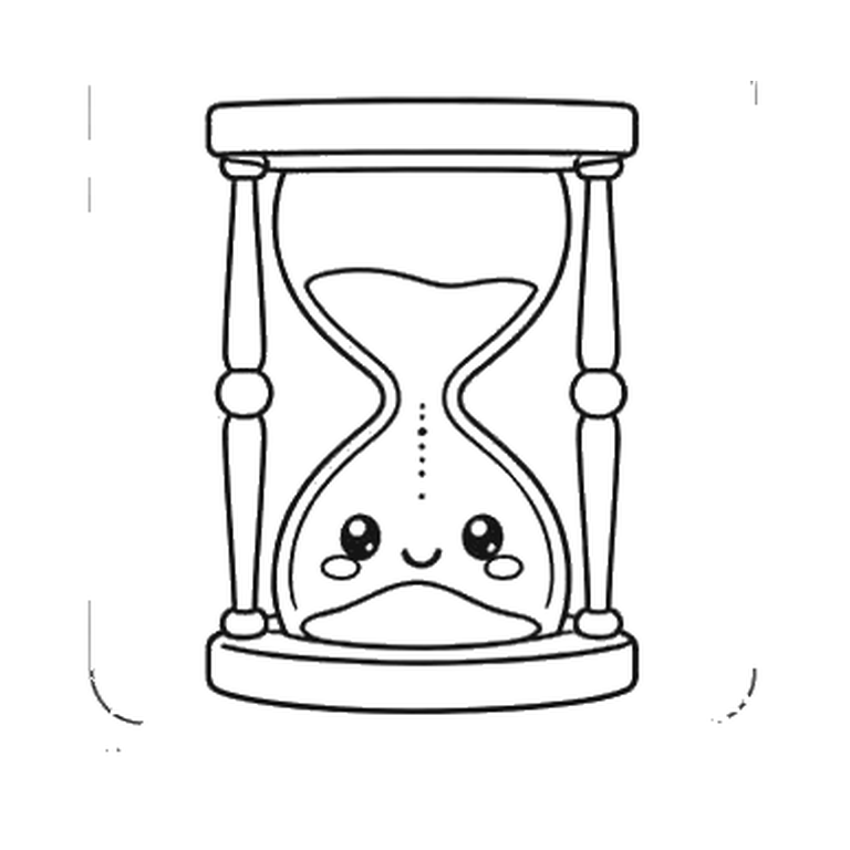 Contorno final de Reloj de arena