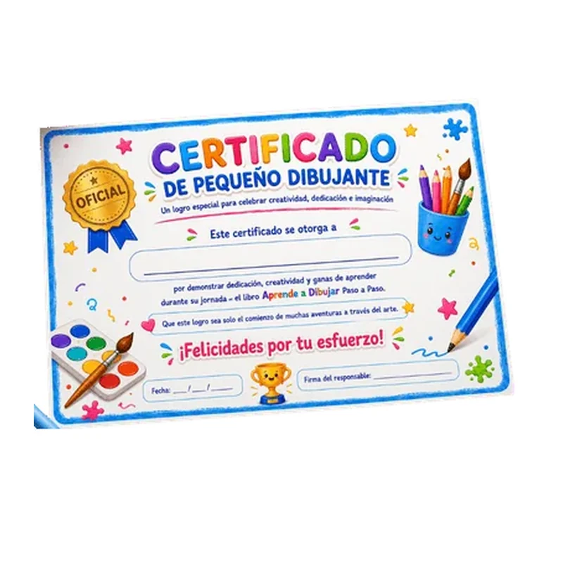 Certificado de Pequeño Artista