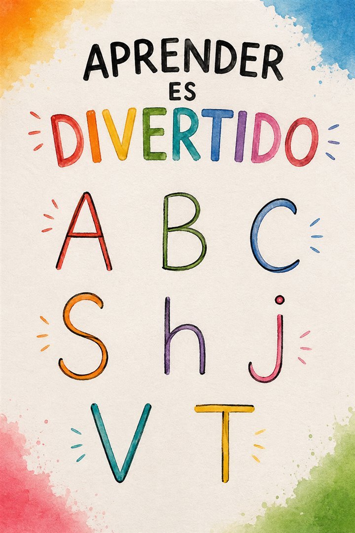 Portada de Dibujando con letritas