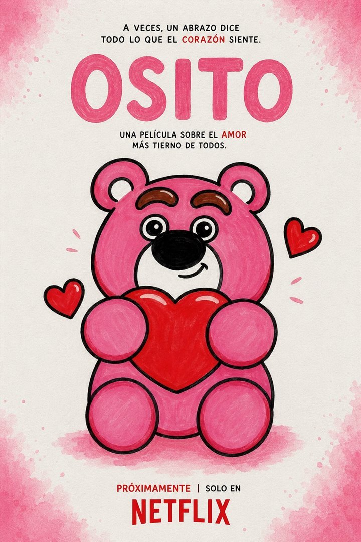 Portada de Osito con corazón