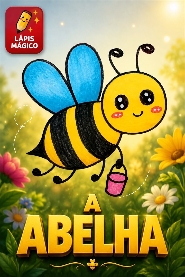 Capa de A abelha