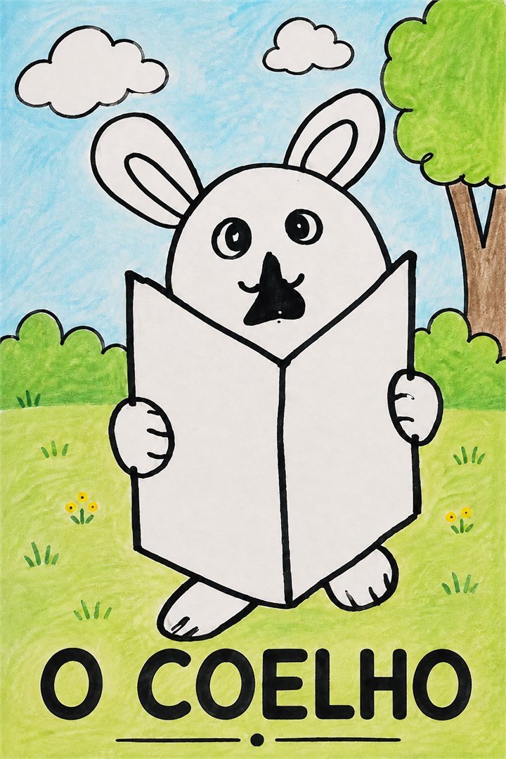 Capa de O coelho