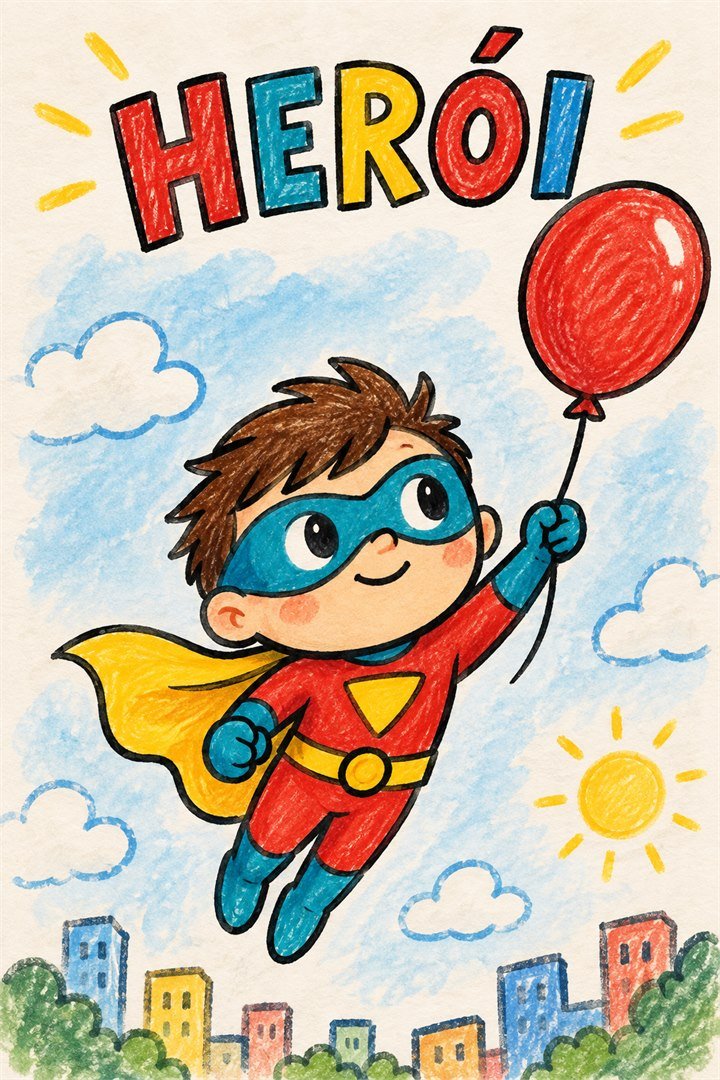 Capa de Herói