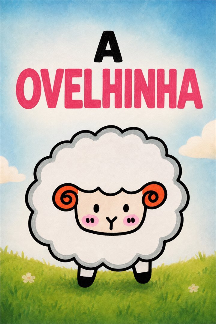 Capa de A ovelhinha