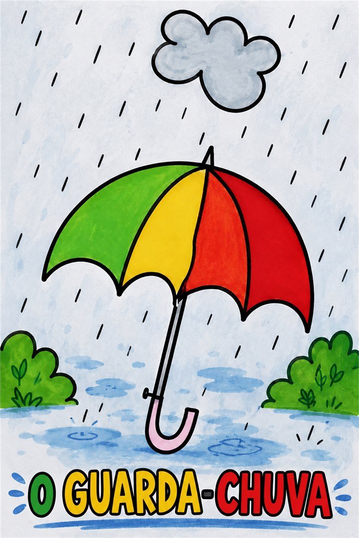 Capa de O guarda-chuva