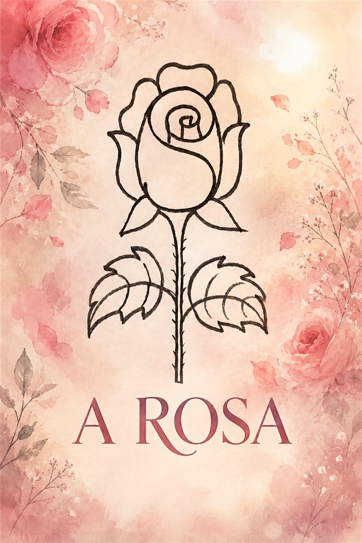 Capa de A rosa